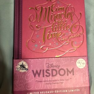 Limited edition Disney Wisdom journal 12/12.